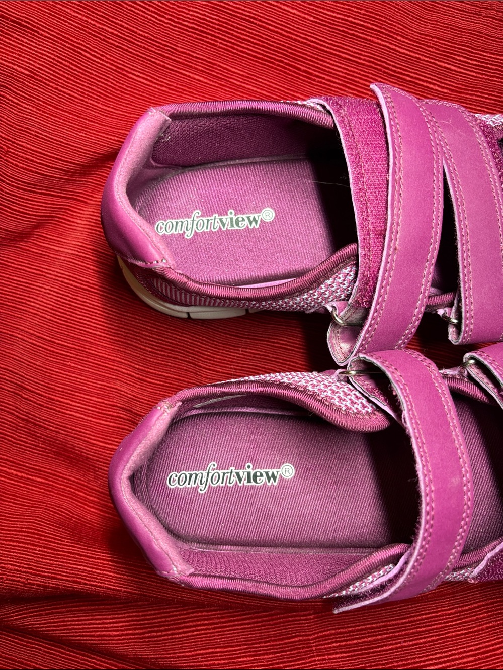 Comfortview sneakers, women’s size 10M, burgundy in color, very good condition. - Picture 8 of 8